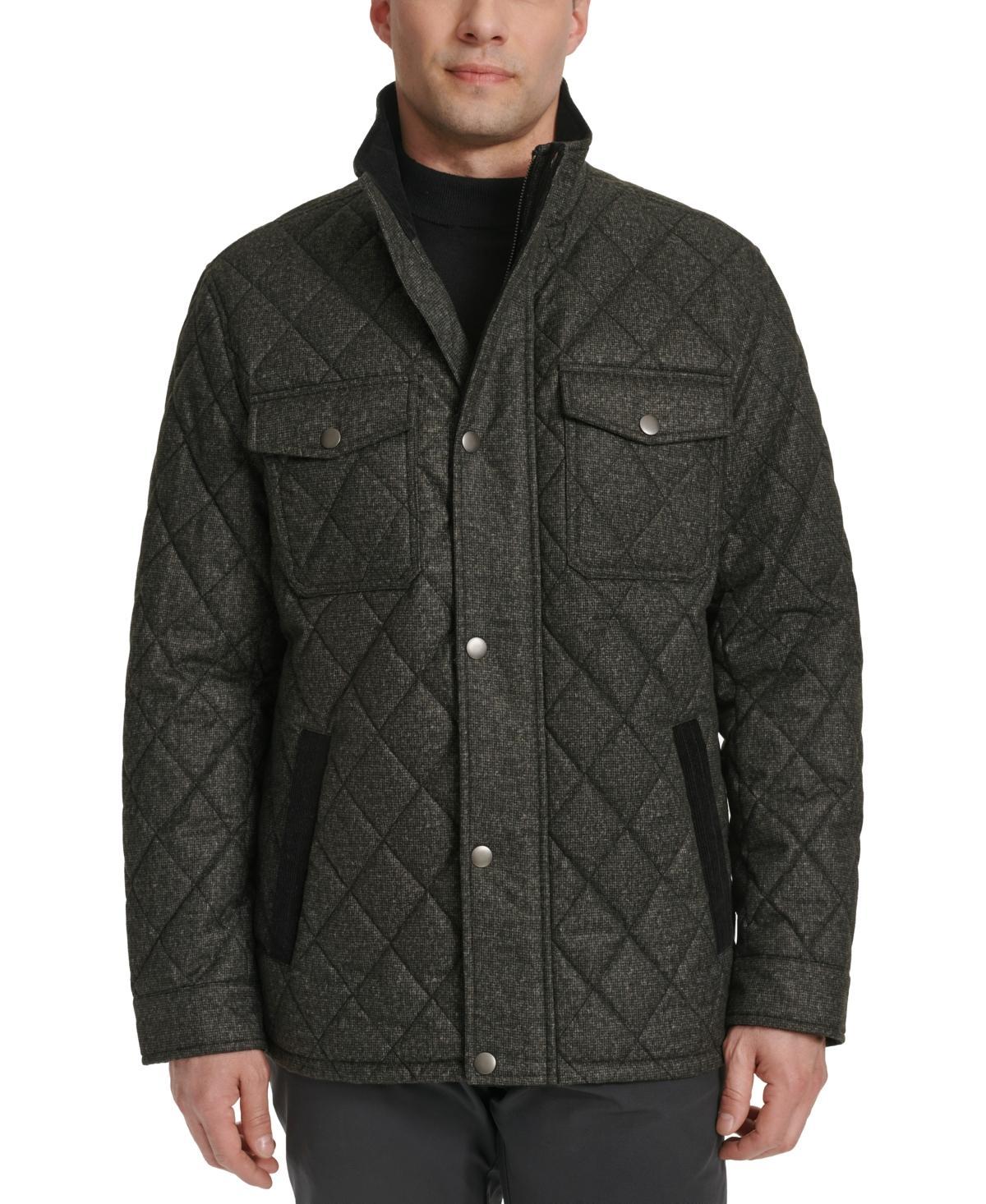 Cole Haan Mens Quilted Stand-Collar Jacket Product Image