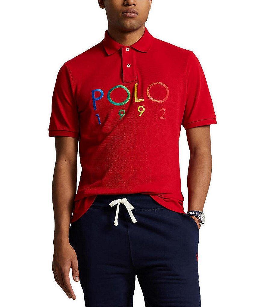 Polo Ralph Lauren Classic Fit Polo 1992 Mesh Short Sleeve Polo Shirt Product Image