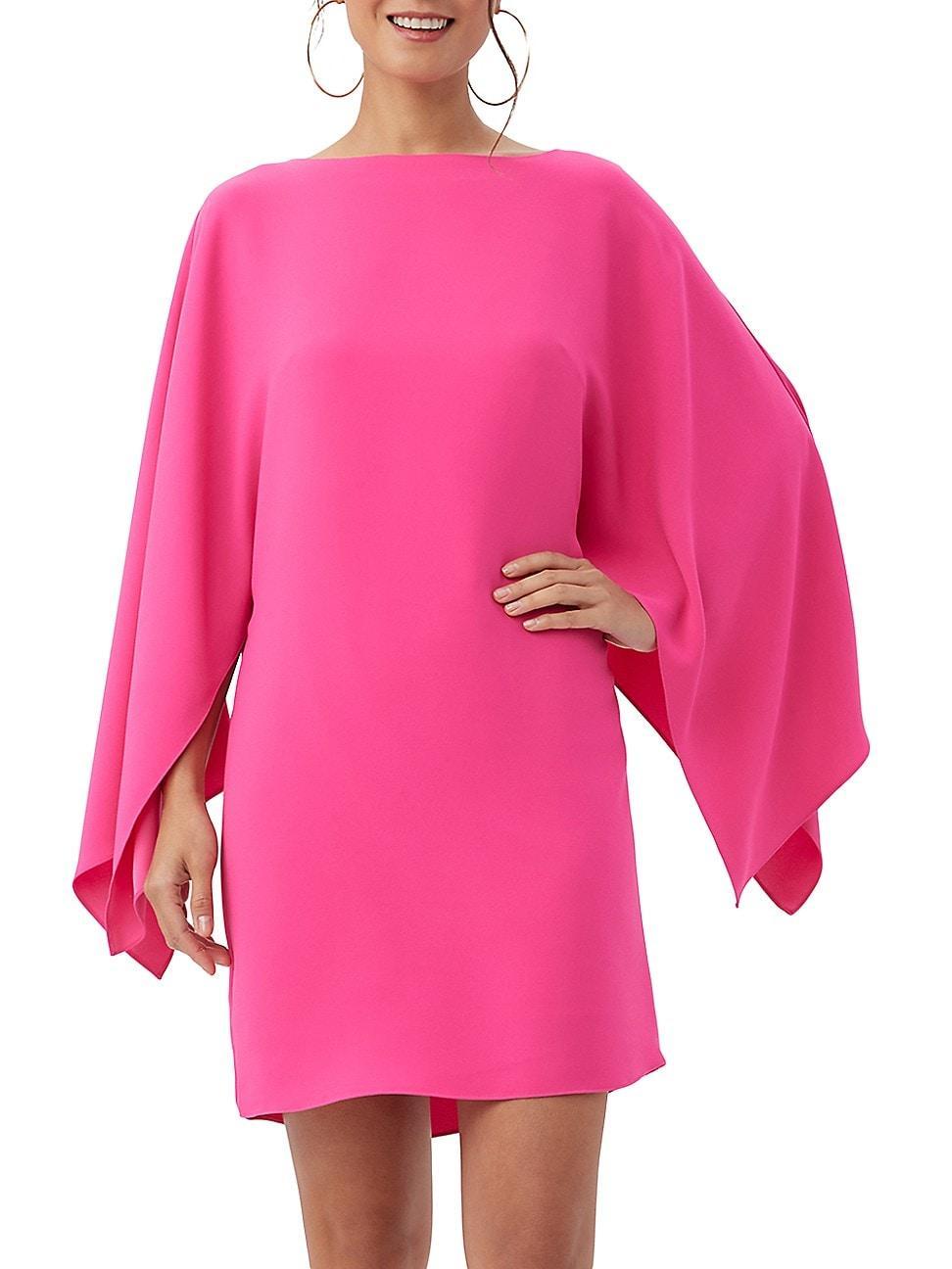 Womens Daiquiri Cape-Sleeve Minidress Product Image