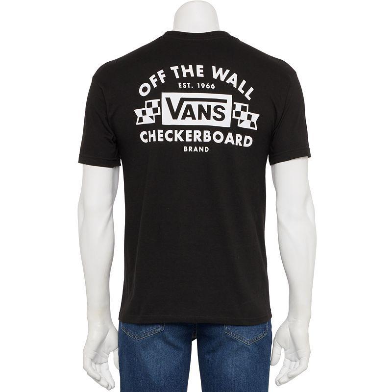 Mens Vans Off The Wall Checkerboard Short Sleeve Graphic Tee Product Image