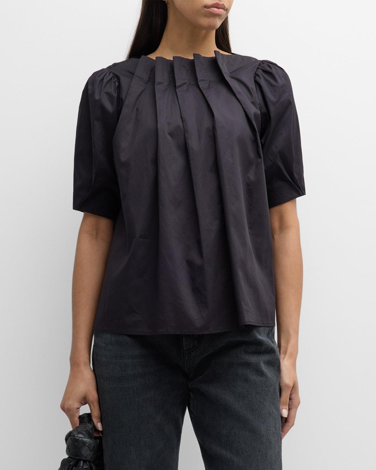 Womens Zaylee Pleated Blouse Product Image