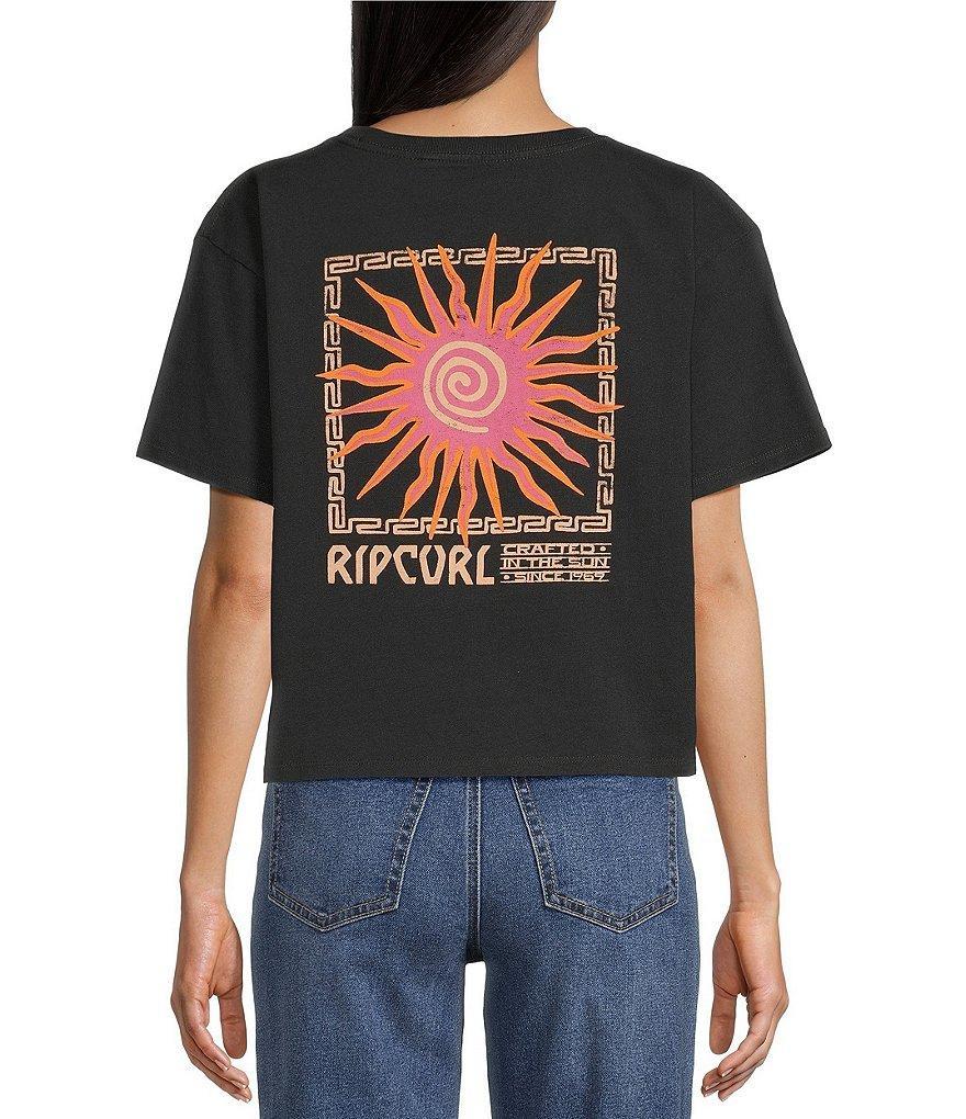 Rip Curl Hype Short Sleeve Cropped Graphic T-Shirt Product Image