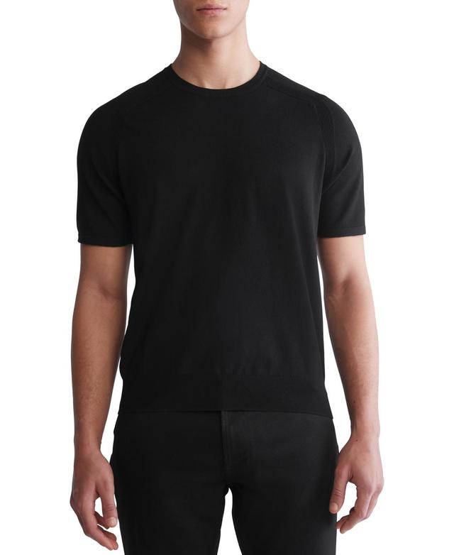 Men's Short Sleeve Crewneck Knit Tech T-Shirt Product Image