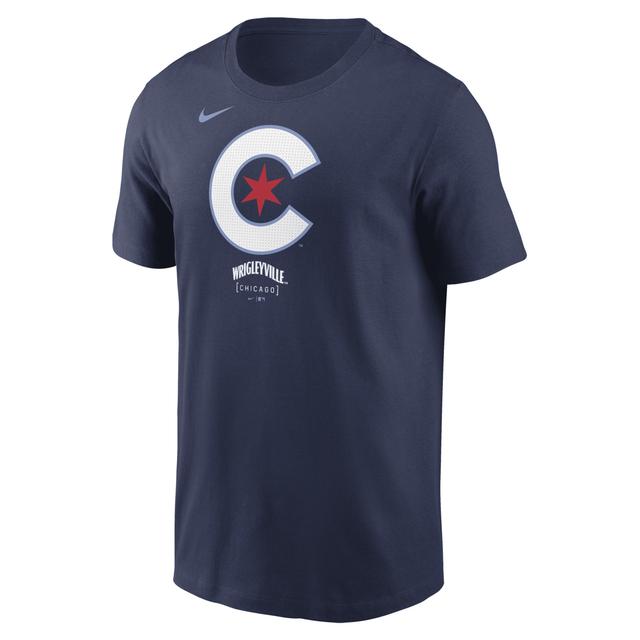 Chicago Cubs City Connect Logo Nike Mens MLB T-Shirt Product Image