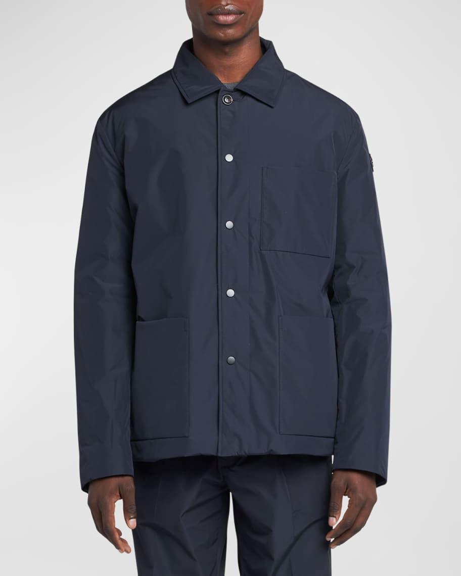 Mens Cougourde Padded Shirt Jacket Product Image