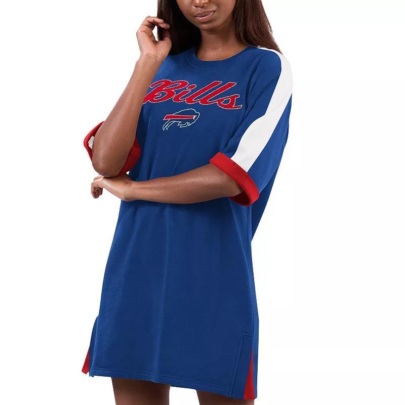 Womens G-III 4Her by Carl Banks Royal Buffalo Bills Flag Sneaker Dress Product Image