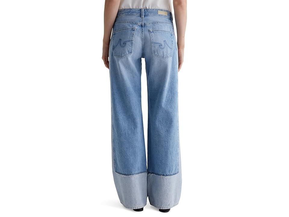 AG Jeans Adria Low Rise Baggy Wide Leg in Mondrian (Mondrian) Women's Jeans Product Image