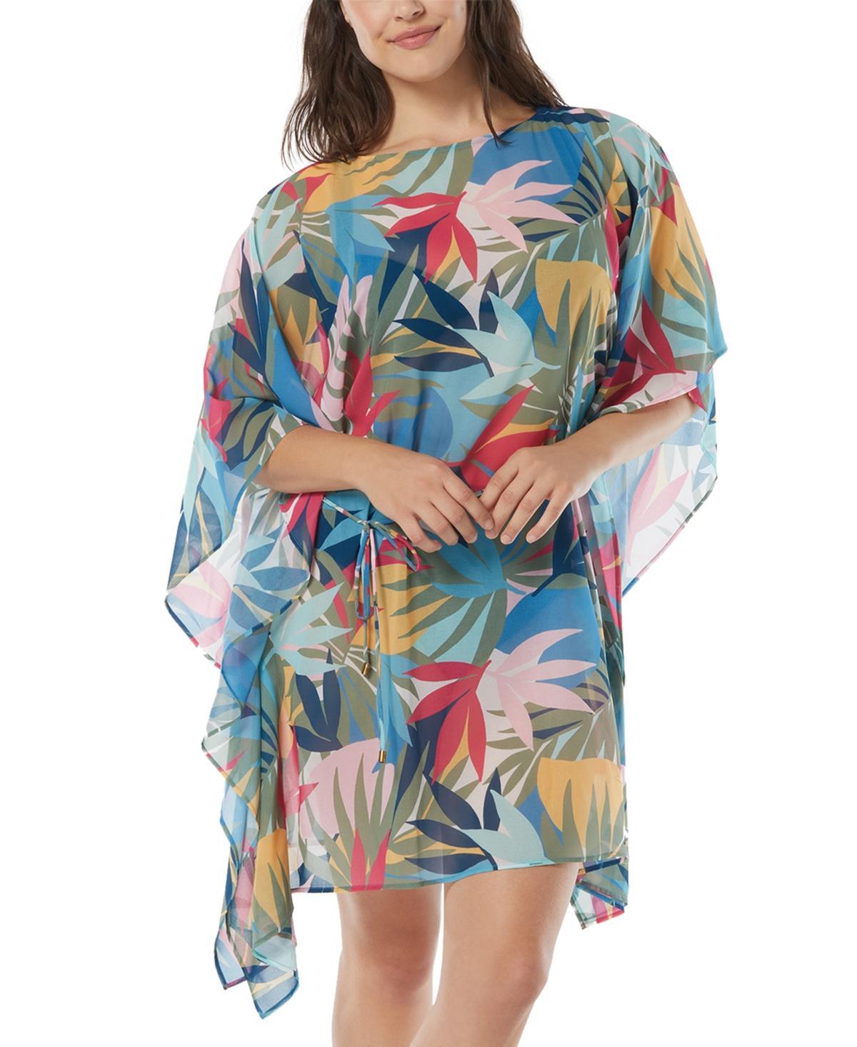 Coco Reef Coco Contours Chiffon Caftan Cover-Up Dress Product Image