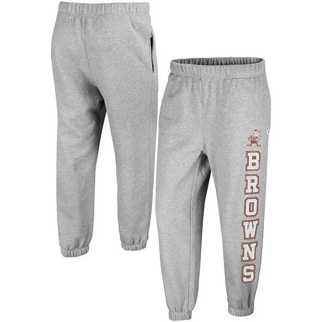 Womens 47 Gray Cleveland Browns Double Pro Harper Jogger Sweatpants Product Image