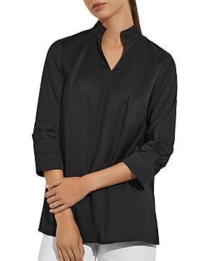 Womens Ruched Sleeve Tunic Product Image