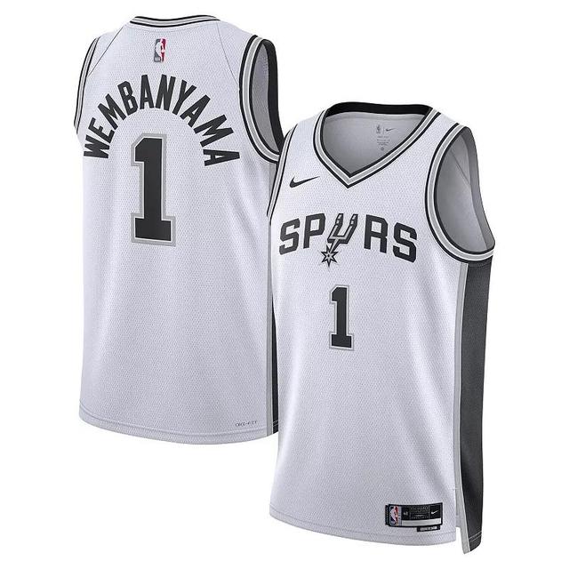 Unisex Nike Victor Wembanyama San Antonio Spurs Swingman Jersey - Association Edition, Adult Unisex Product Image