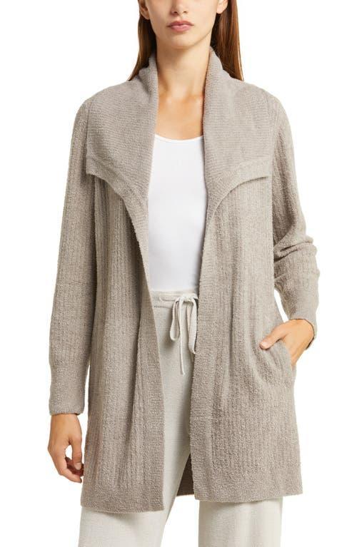 barefoot dreams CozyChic Lite Rib Drape Cardigan Product Image