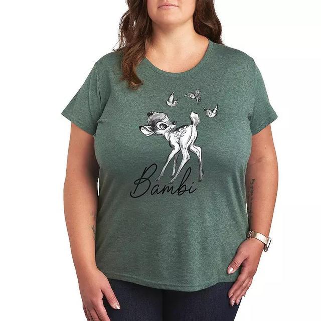 Disneys Mickey & Minnie Mouse Plus Shamrock Graphic Tee, Womens Product Image