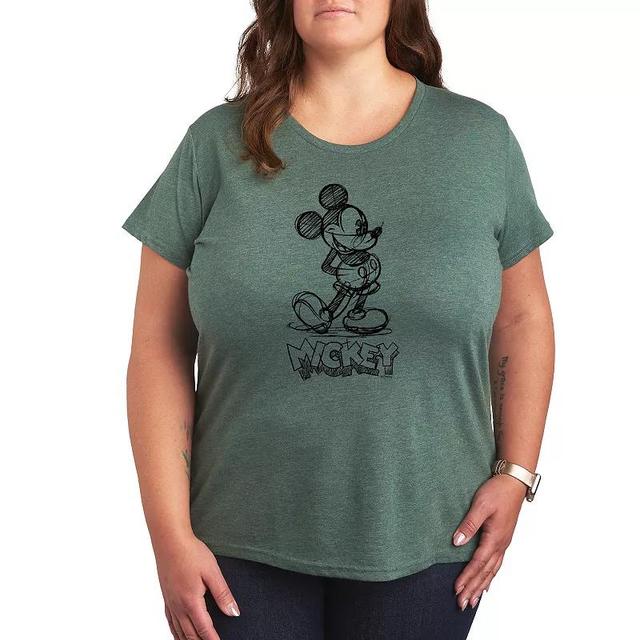 Womens Peanuts Charlie Brown Football Graphic Tee, Girls Grey Juniper Green Product Image