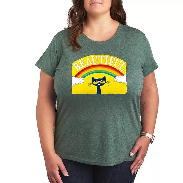 Plus Yellowstone Bottle In Bucket Day Graphic Tee, Womens Grey Green Product Image