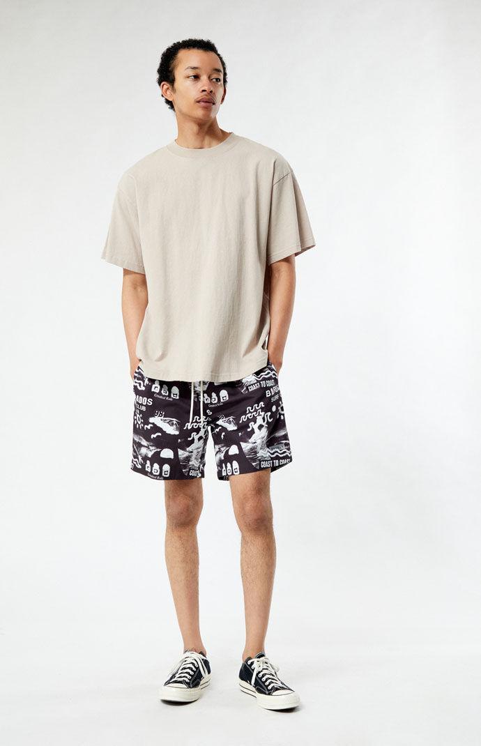 Men's Surf Club Print 6.5" Swim Trunks Product Image