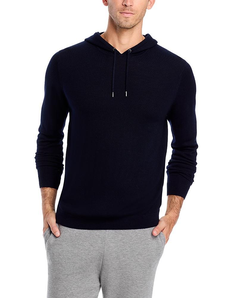 The Mens Store at Bloomingdales Extra Fine Merino Wool Slim Fit Hooded Sweater - Exclusive Product Image