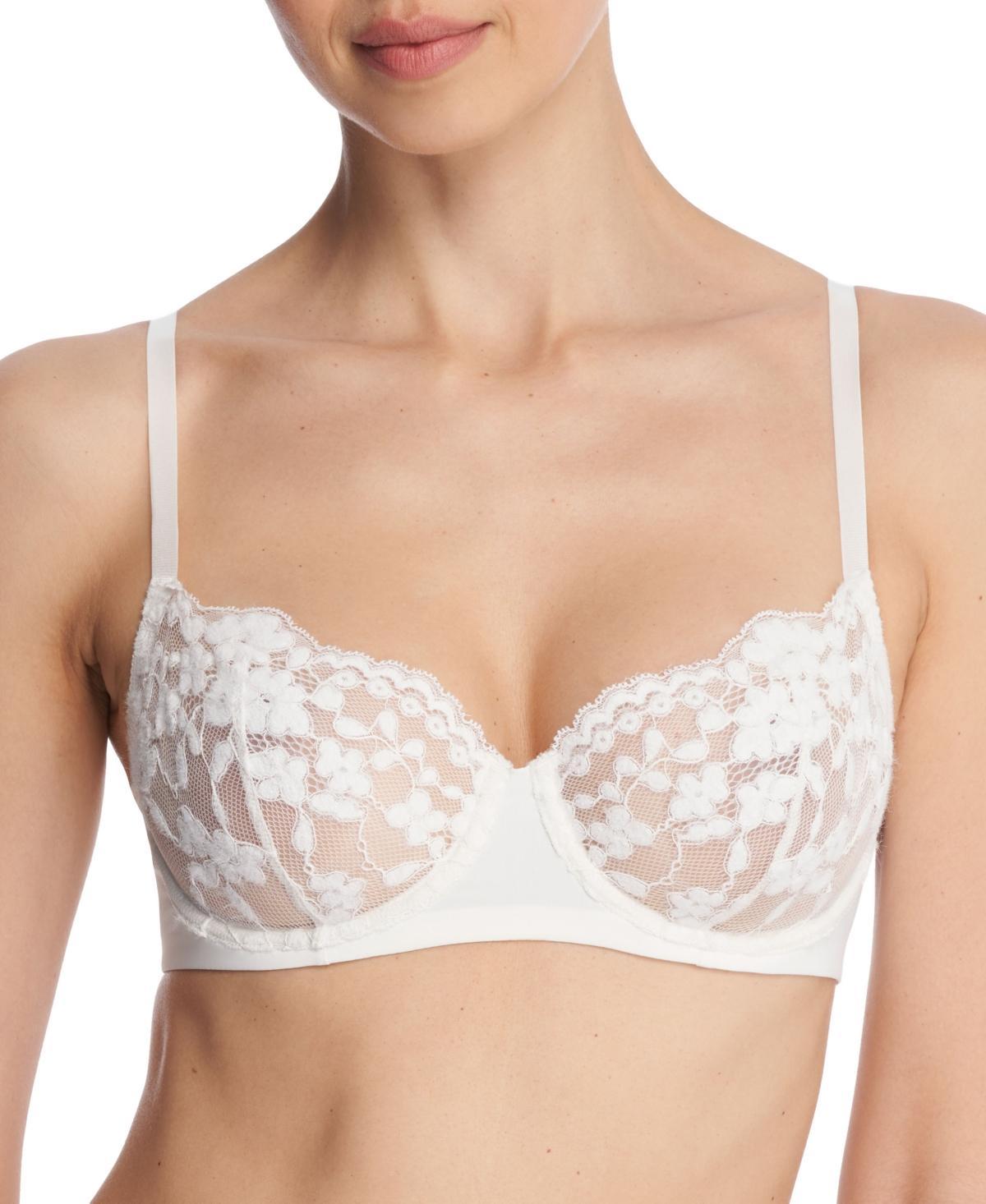 Natori Plush Romance Lace Underwire Balconette Bra Product Image