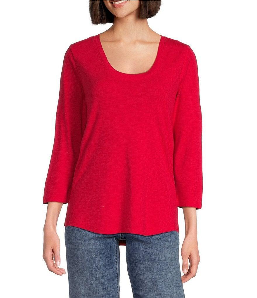 Tommy Bahama Ashby Isles Knit Scoop Neck 3/4 Sleeve T-Shirt Product Image