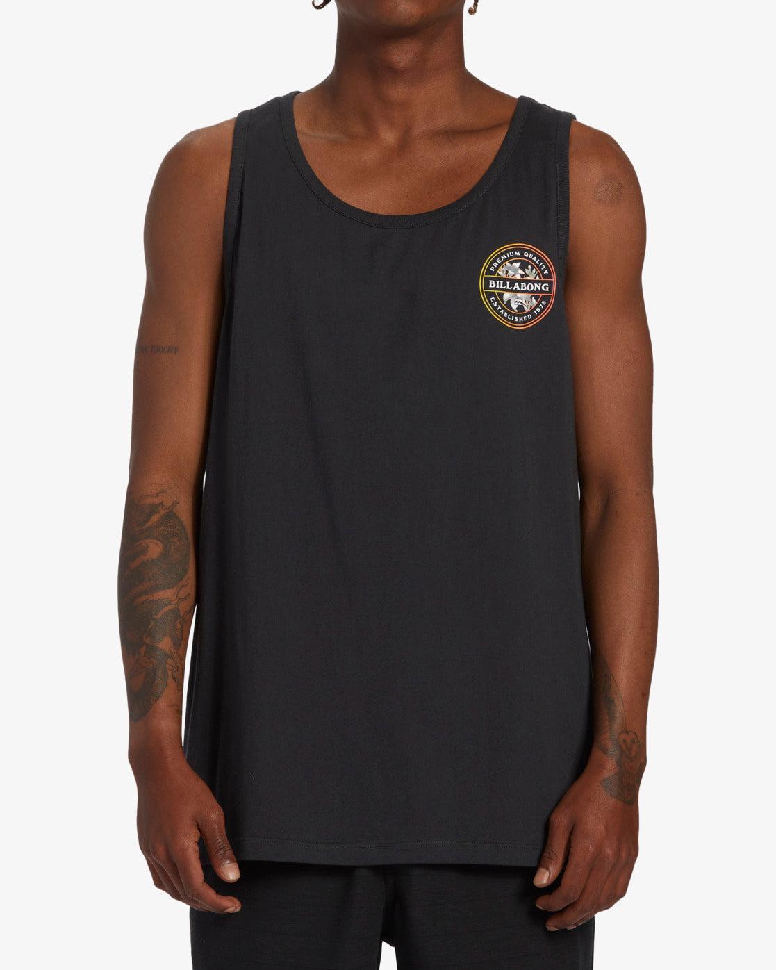 Rotor Tank - Washed Black Male Product Image