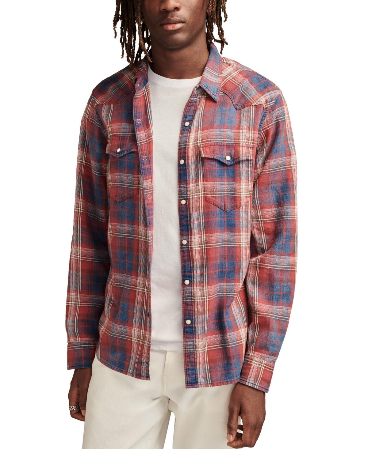 Lucky Brand Mens Indigo Westerns Shirt Product Image