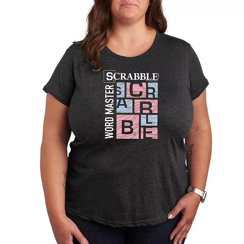 Plus Scrabble Word Master Graphic Tee by Hasbro, Womens Product Image