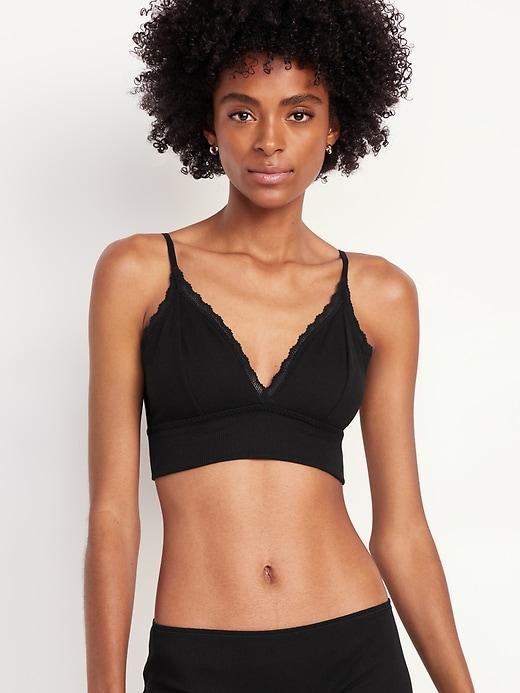 Longline Waffle Bralette Product Image