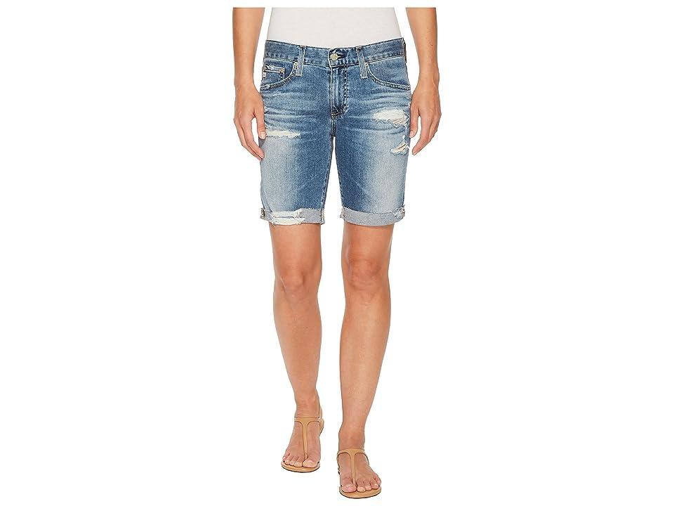 Womens Nikki Relaxed Skinny Denim Shorts Product Image