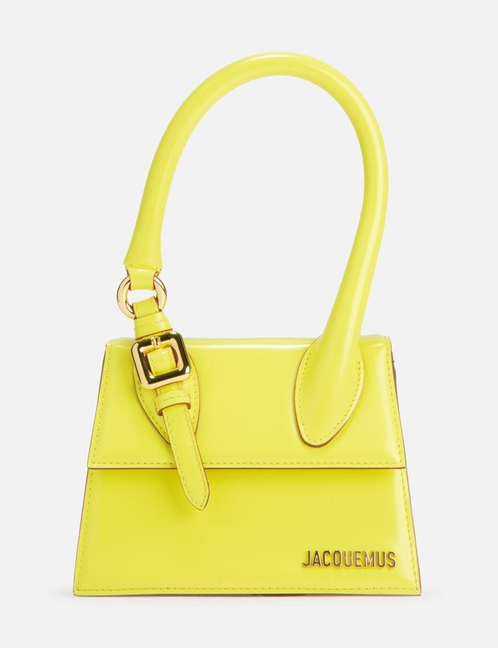 JACQUEMUS Le Chiquito Moyen Boucle Hand Bags Yellow Product Image