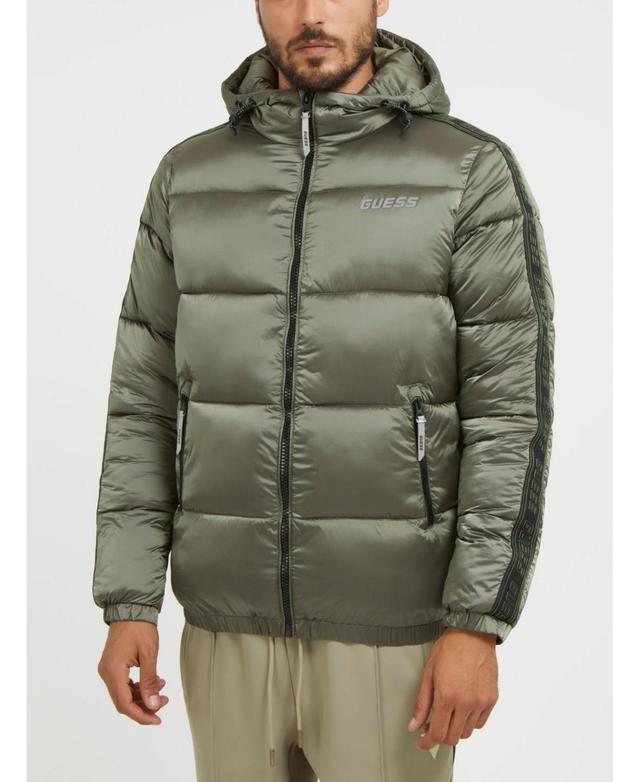 Guess Mens Byrnie Padded Puffer Jacket Product Image