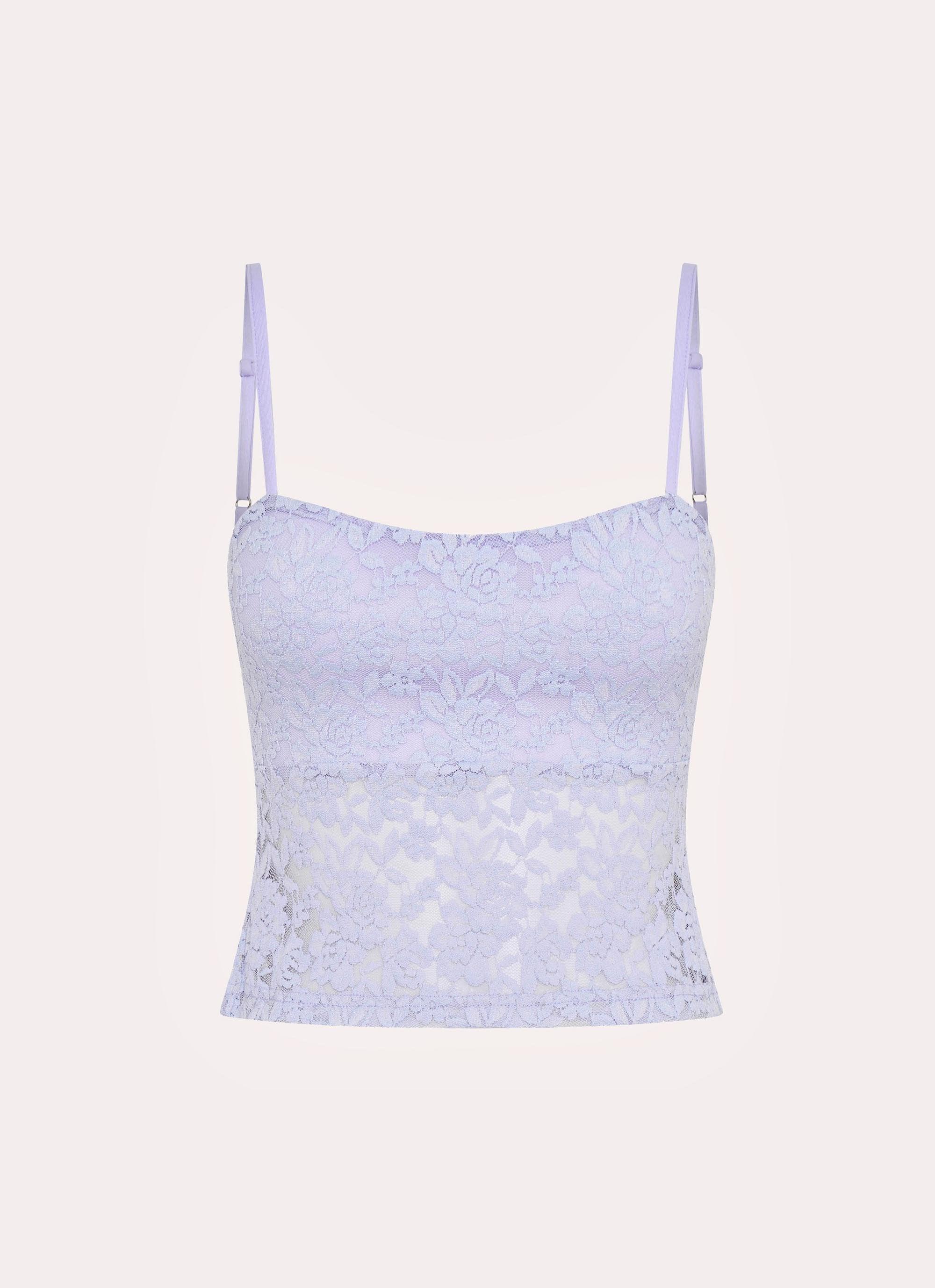 Nancy Lace Top - Lilac Product Image