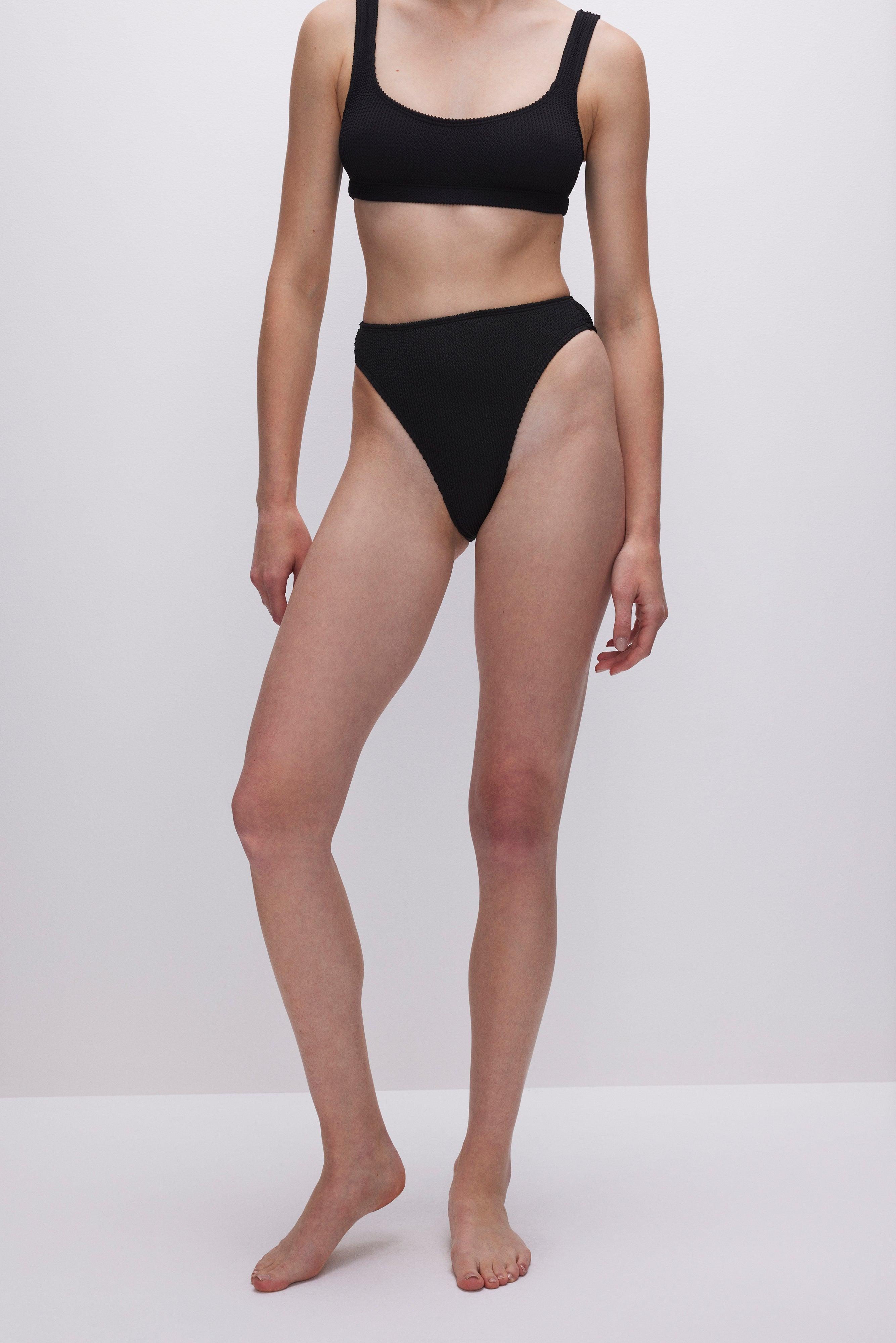 ALWAYS FITS GOOD WAIST BIKINI BOTTOM | BLACK001 Product Image