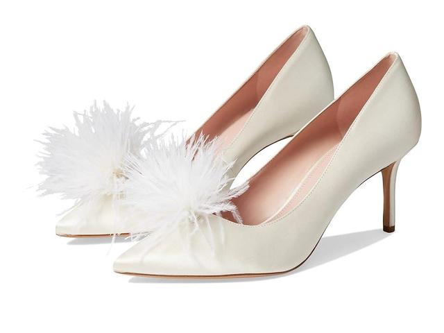 Kate Spade New York Marabou Heel (Ivory) Women's Shoes Product Image