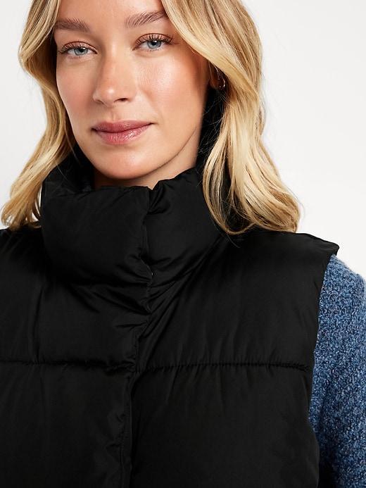 Quilted Puffer Vest Product Image