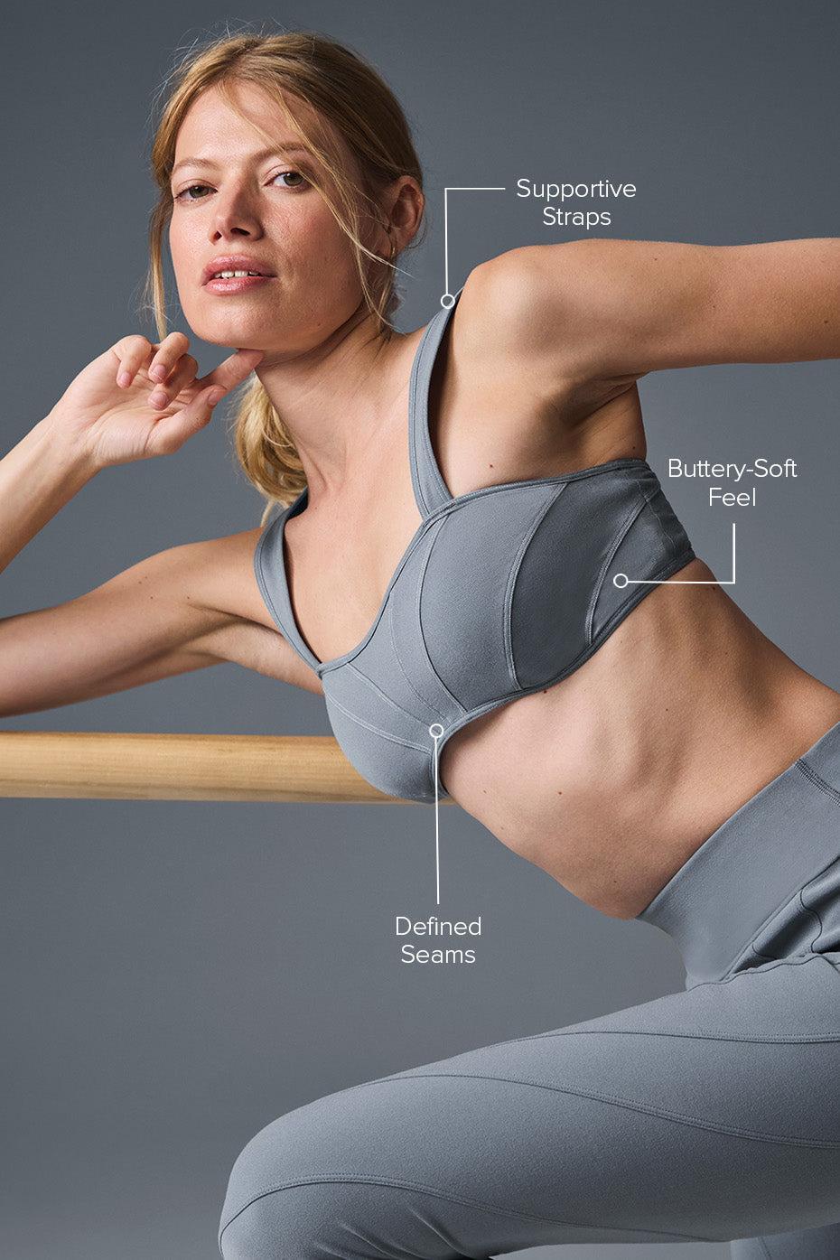 Alosoft Sunray Bra - Steel Grey/Grey Female Product Image