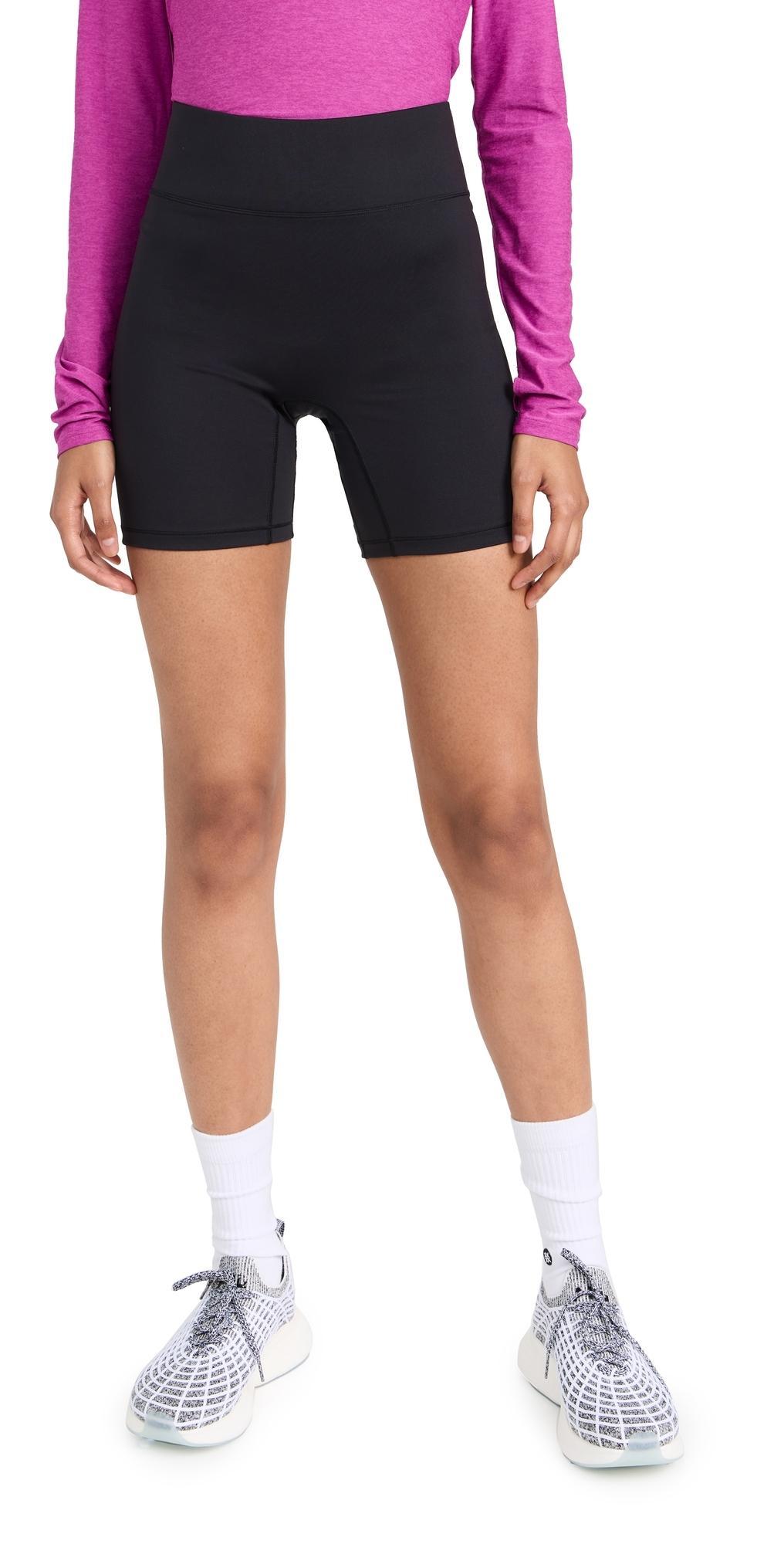 Womens Center Stage Stretch Biker Shorts Product Image