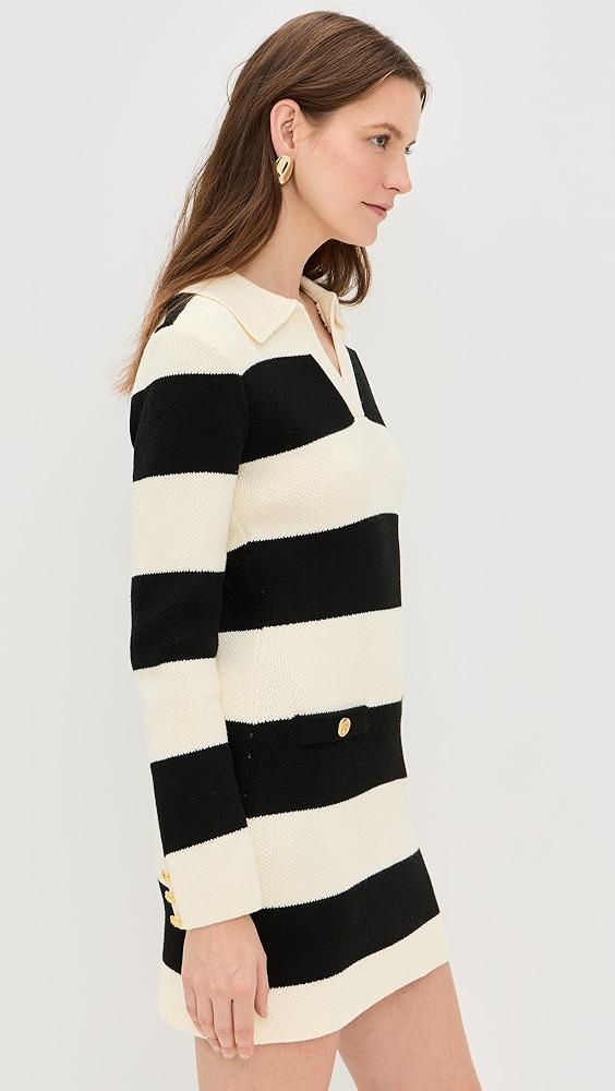 endless rose Striped Knit Mini Dress | Shopbop Product Image