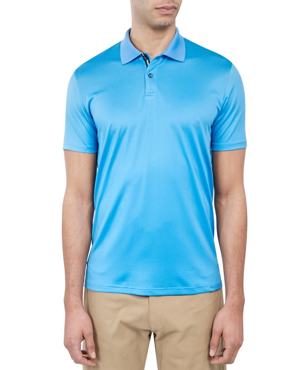 Society Of Threads Mens Regular Fit Solid Performance Polo Shirt Product Image