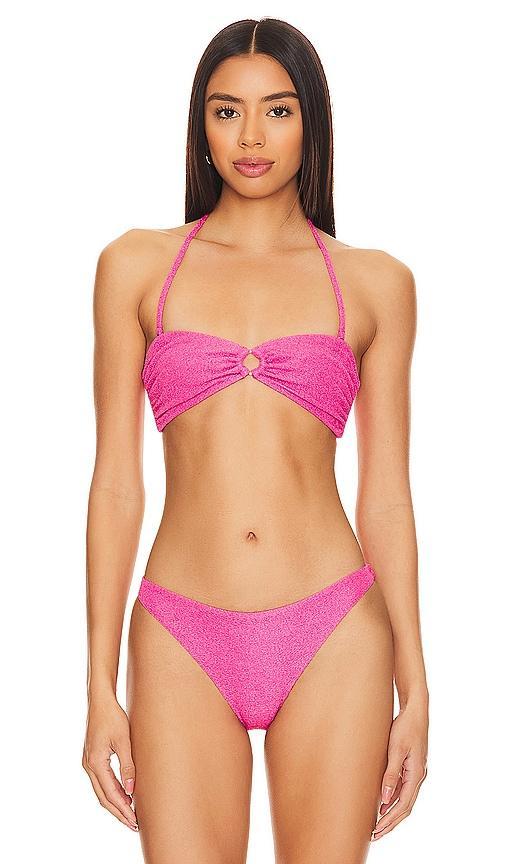 Lovers and Friends Love Your Way Top in Hot Pink Product Image