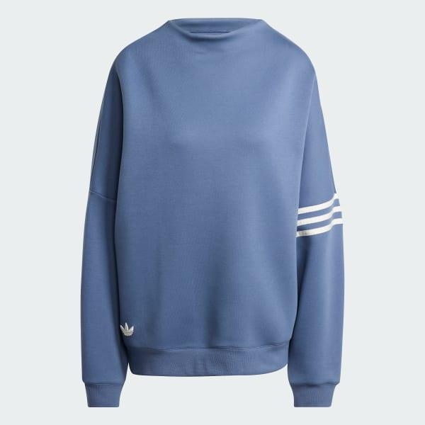 Neuclassics Oversized Mock Neck Sweatshirt Product Image