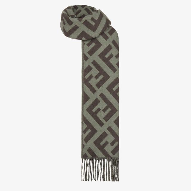 FF ScarfGreen cashmere scarf Product Image