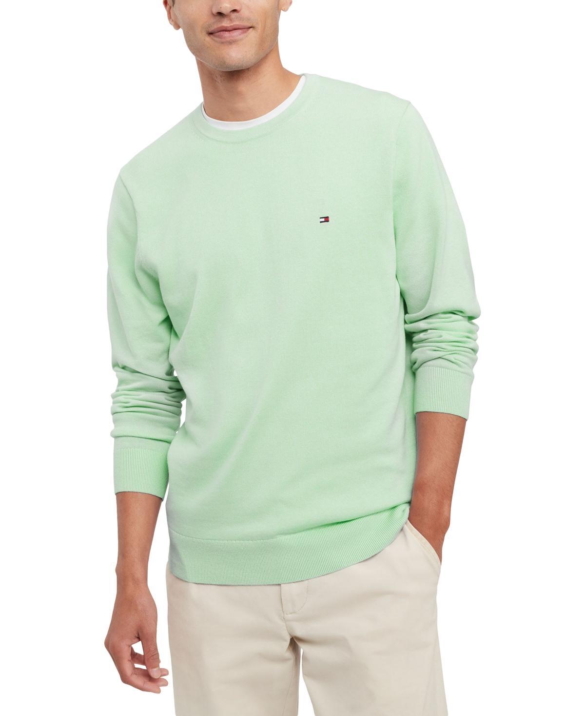 Tommy Hilfiger Mens Essential Solid Crew Neck Sweater Product Image