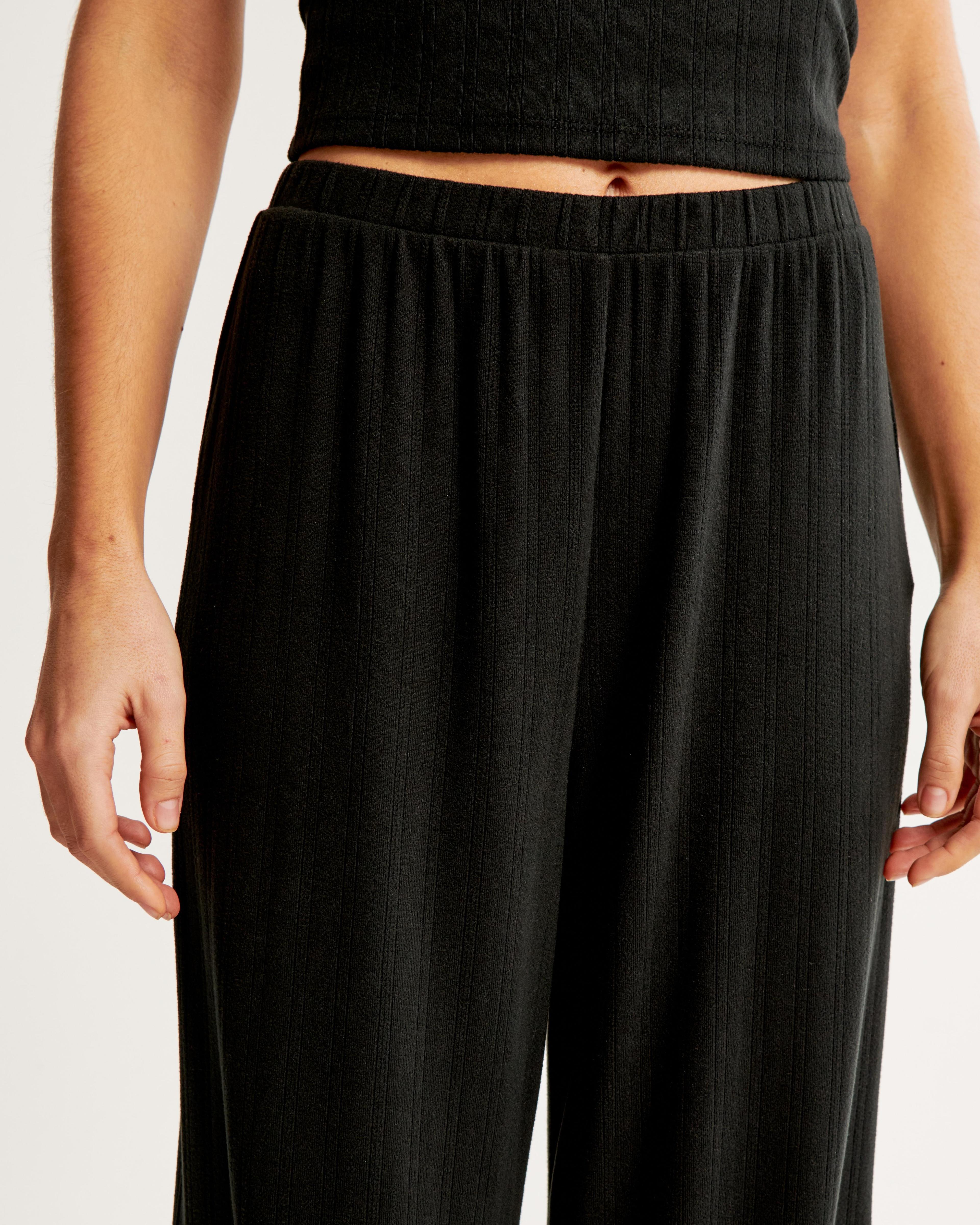 Pointelle Wide Leg Pant Product Image