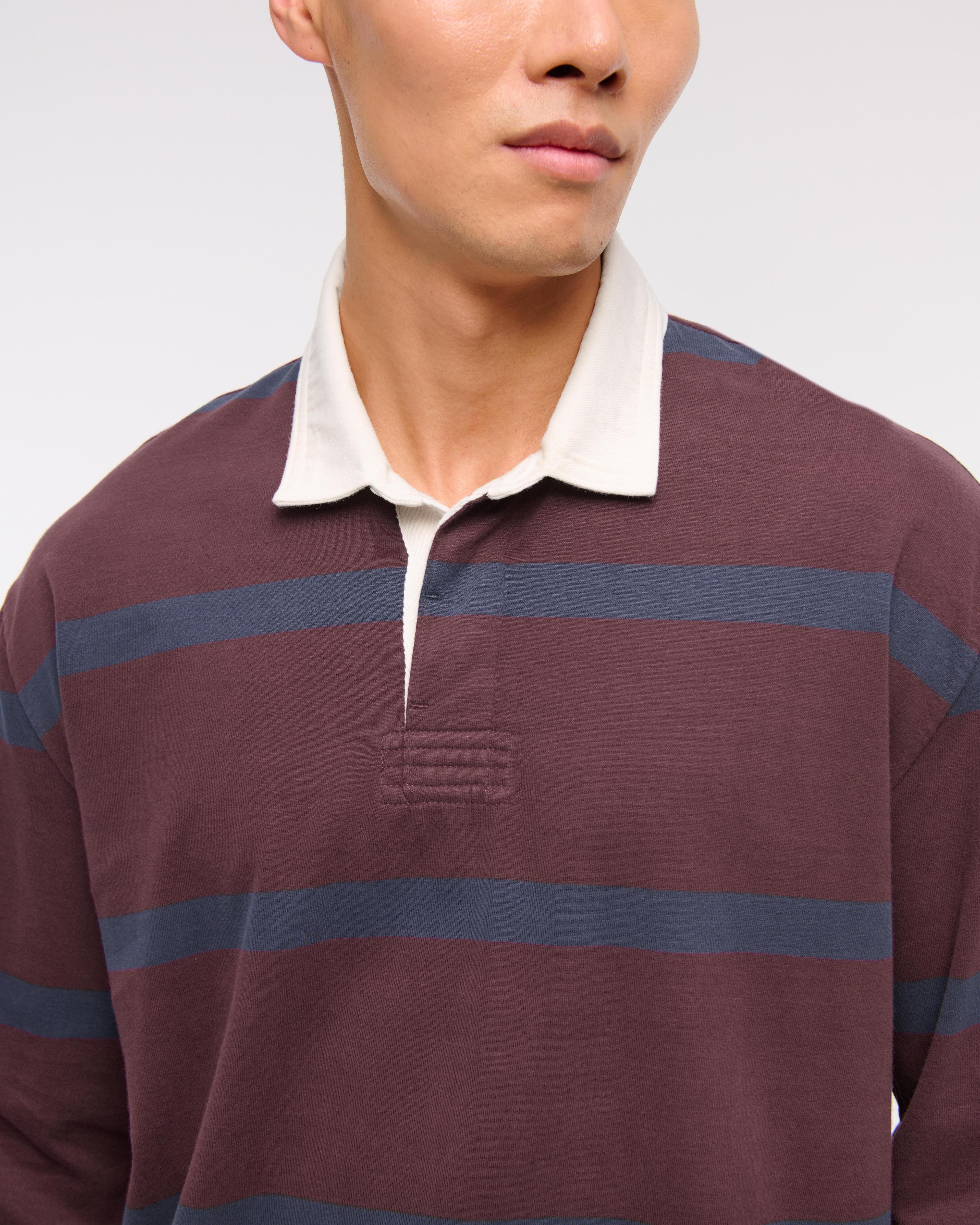 Long-Sleeve Rugby Polo Product Image