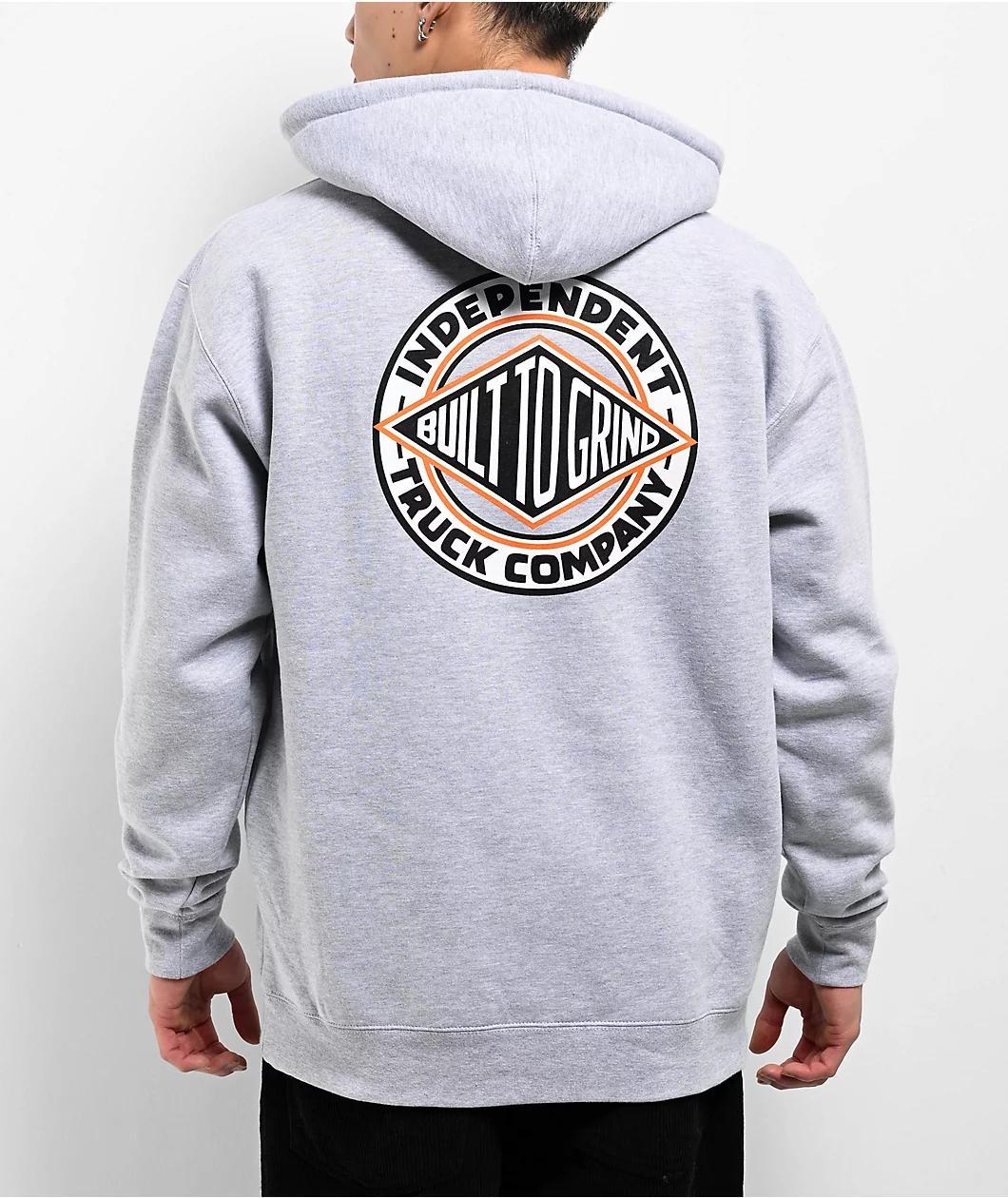 Independent Summit Heather Grey Hoodie Product Image