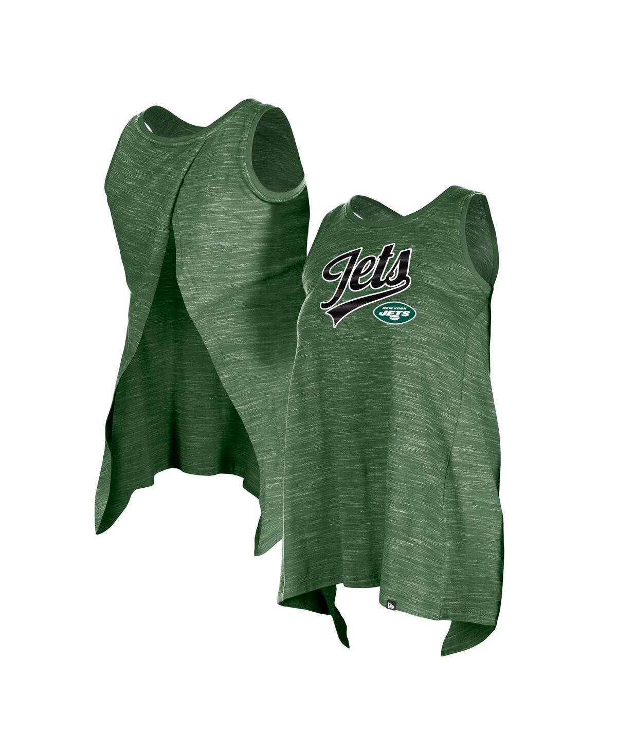 Womens New Era New York Jets Space Dye Active Tank Top Product Image