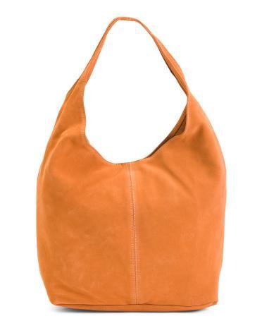 Suede Slouchy Hobo for Women Product Image