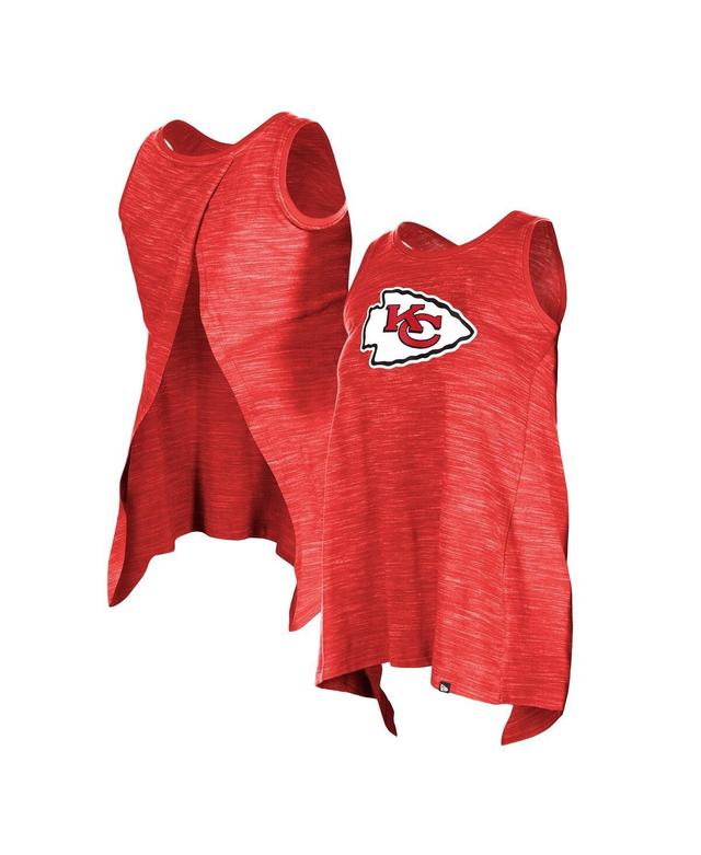 Womens New Era Kansas City Chiefs Space Dye Active Tank Top Product Image