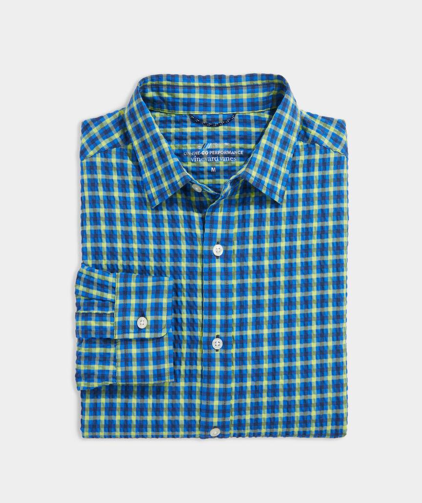 On-The-Go Seersucker Shirt Product Image