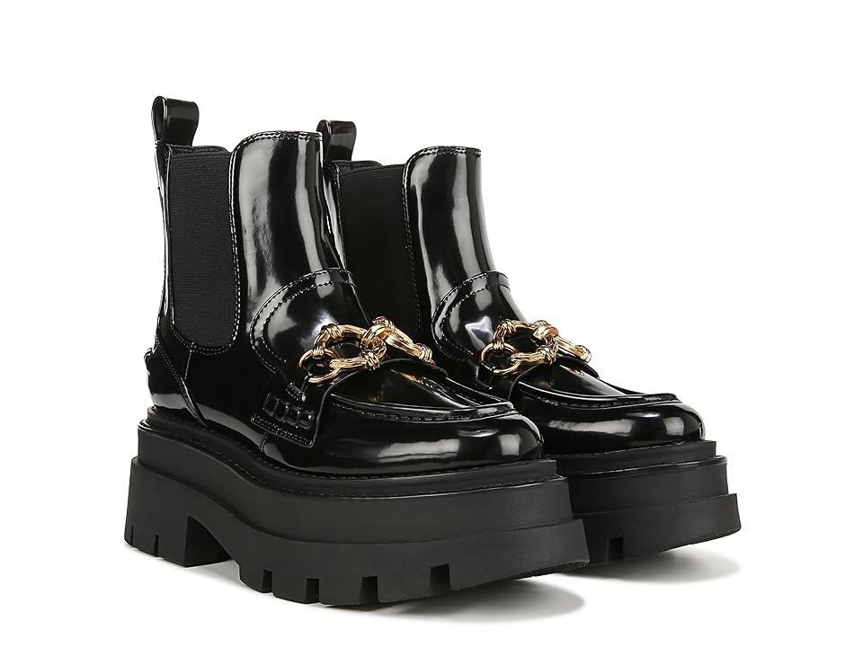 Circus NY Brooks Lug Sole Bit Buckle Detail Platform Chelsea Booties Product Image